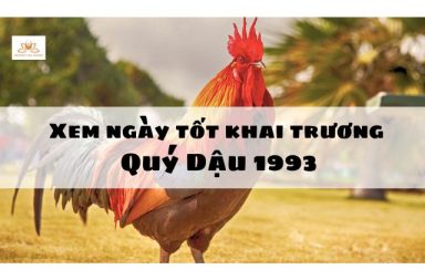 xem ngày tốt khai trương tuổi quý dậu 2024